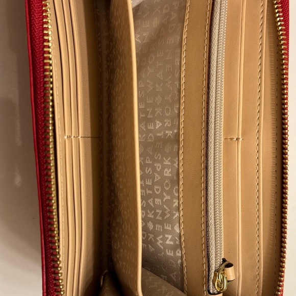 Kate Spade Rialto Place Neda
Clutch Wallet Red Croc Emb
Leather - Picture 7 of 11